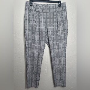 Simply Emma White, Black, And Grey Trousers Size 3X